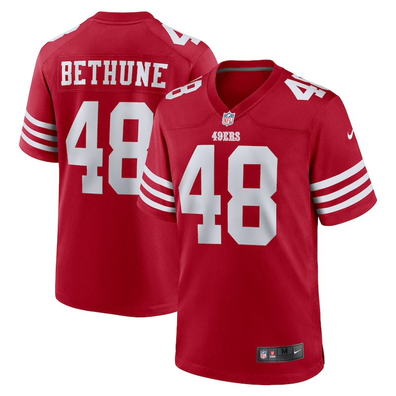 Tatum Bethune San Francisco 49ers Nike Game Jersey - Scarlet