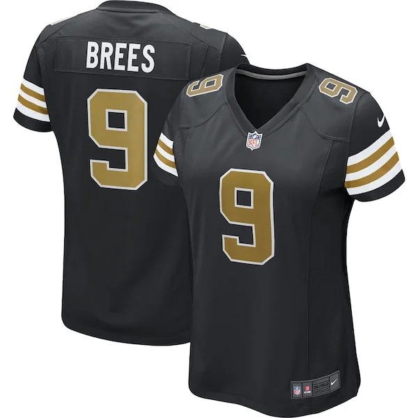 High-Quality NO Saints Game Jersey - Black | NFL Fan Apparel