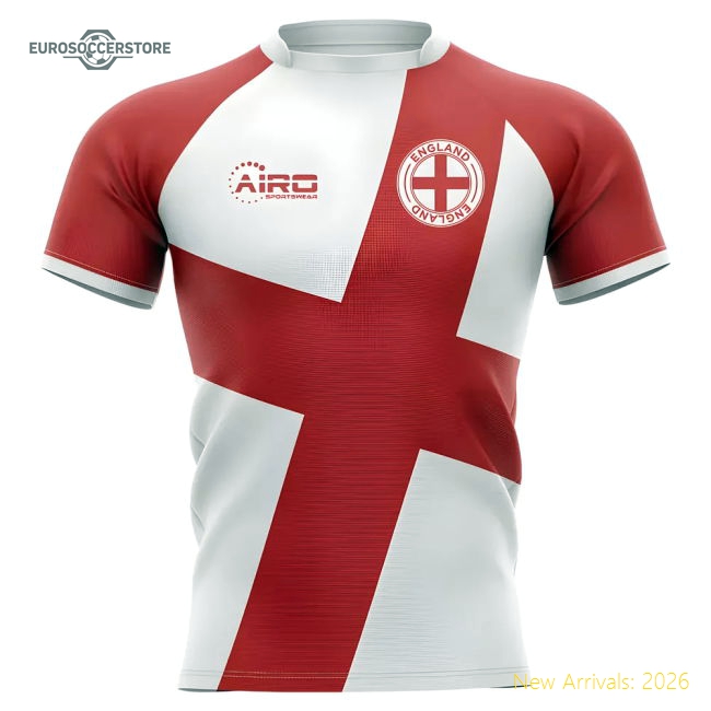 2025-2026 England Flag Concept Rugby Shirt - Baby
