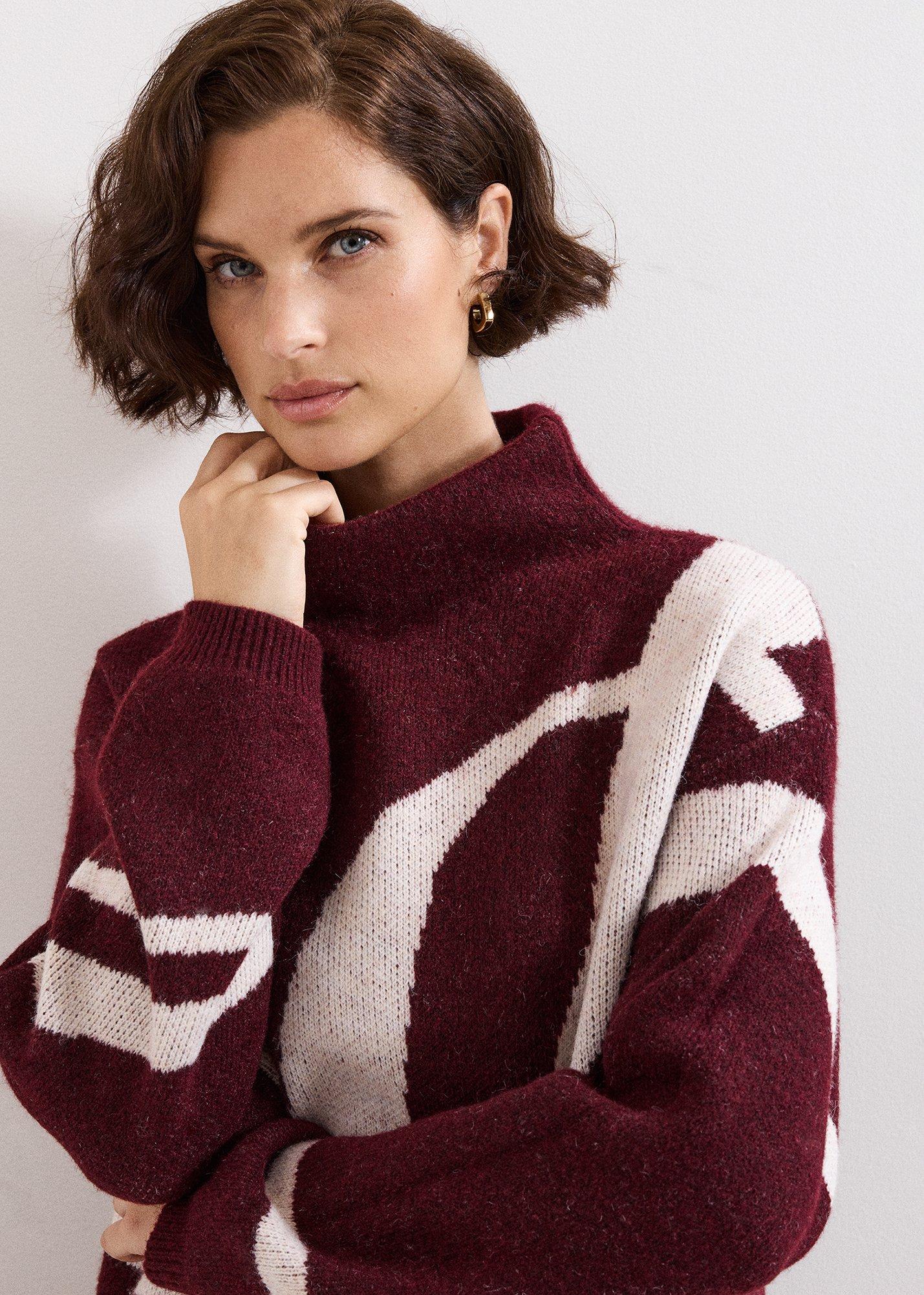Stephanie Swirl Jumper