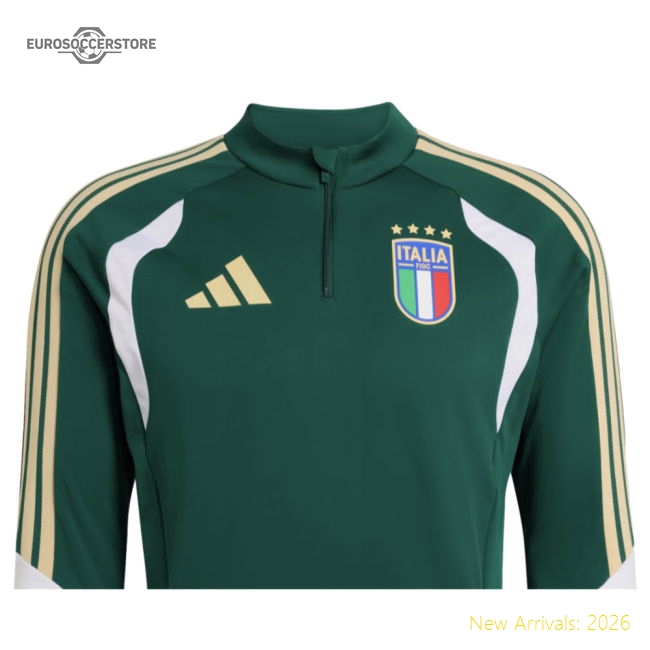 2026-2027 Italy Training Top (Green)