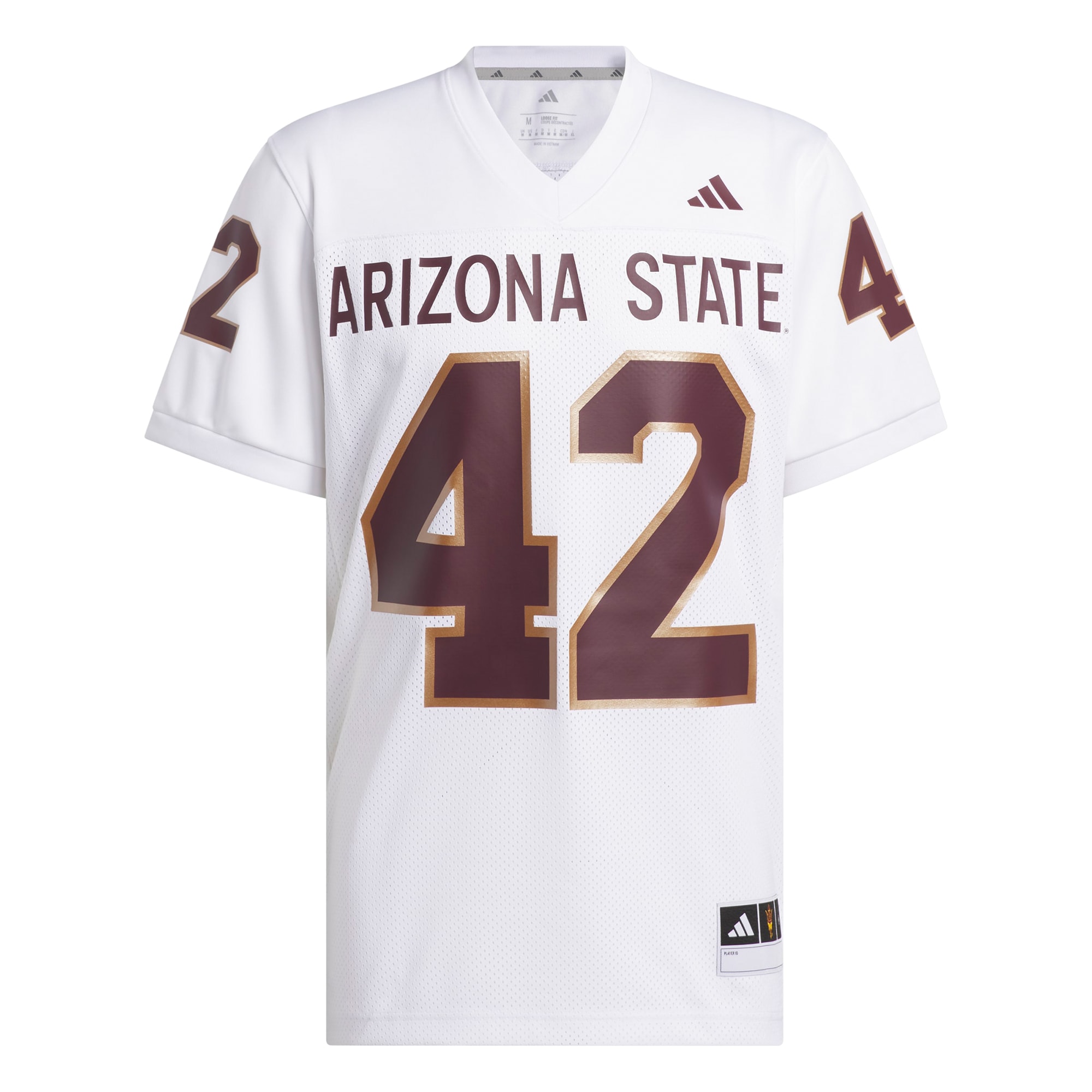 Pat Tillman #42 Arizona State Sun Devils Away Icon Premier 2026/2027 Football Jersey - White