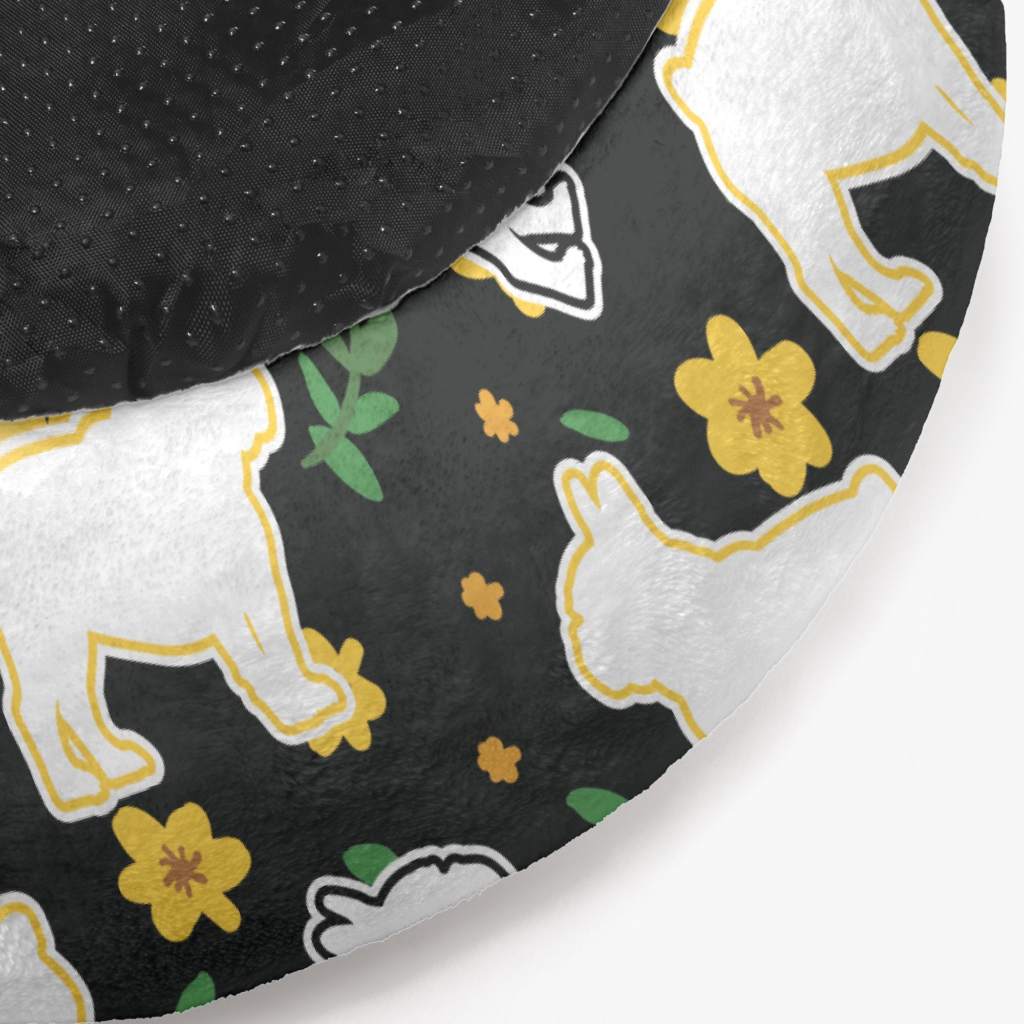 Toast - Cloud-Comfort Frenchie Bed | Anti-Anxiety French Bulldog Donut Bed