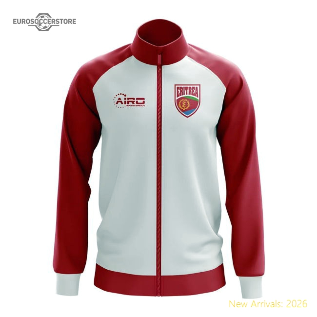Luxury Eritrea Concept Football Track Jacket (white) - Official Design