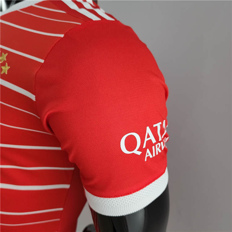 Premium Quality Bayern Munich 2223 Home Red Soccer Jersey Football