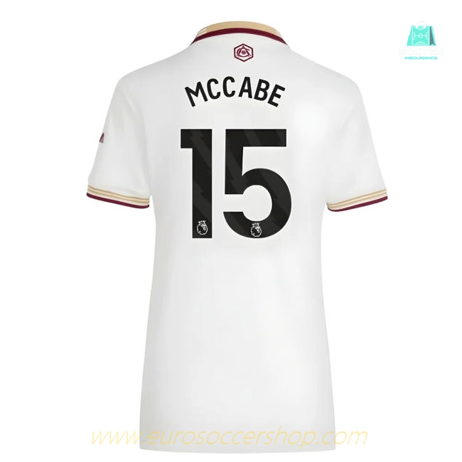 2025-2026 Arsenal Third Shirt (Womens) (McCabe 15)