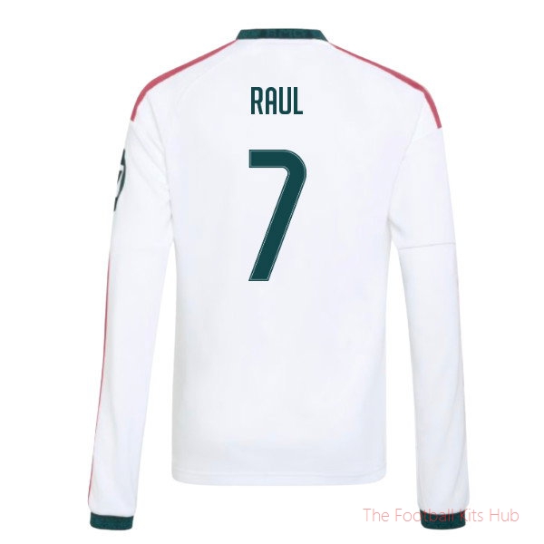 Real Madrid 2026-2027 Long Sleeve Home Shirt (Kids) (Raul 7)