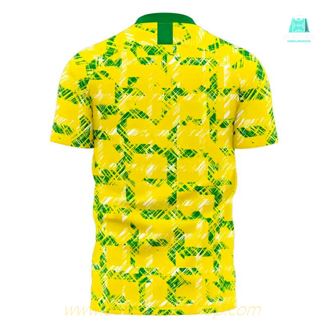 Norwich 1990s Home Concept Football Kit (Libero)