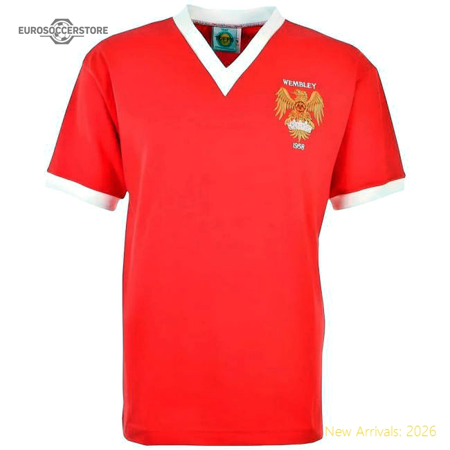 Man City Soccer Jerseys 1958 Shirt Football Fan Apparel