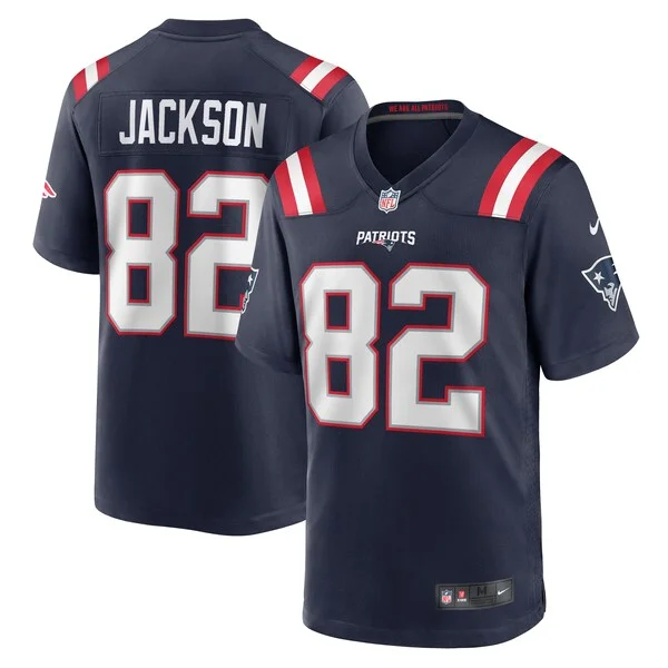 Performance New England Patriots Game Jersey - Premium Navy NFL Fan...