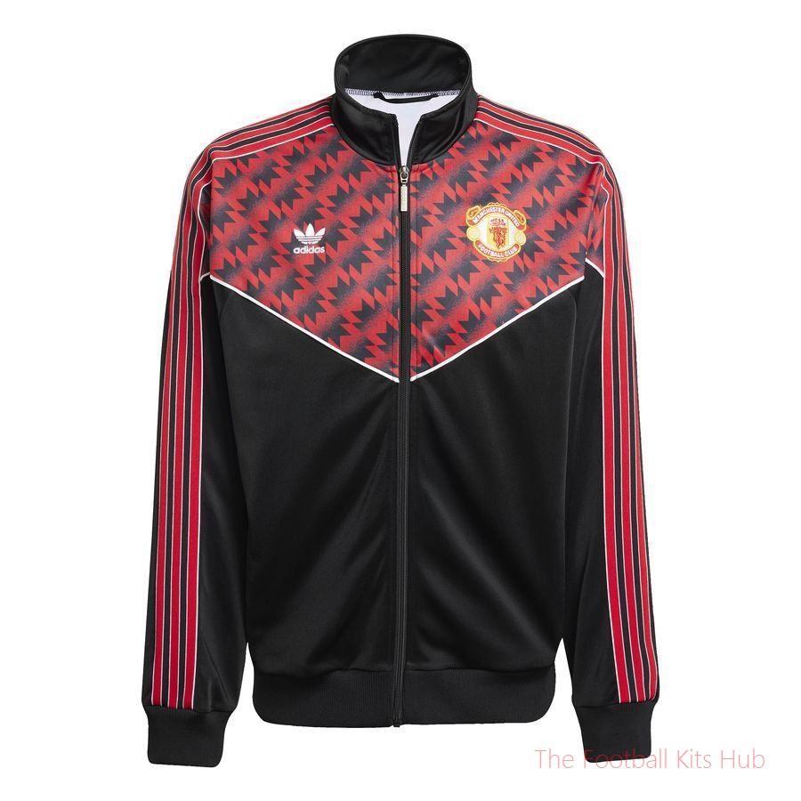 Manchester United Track Top 1991 - Black/Red LIMITED EDITION