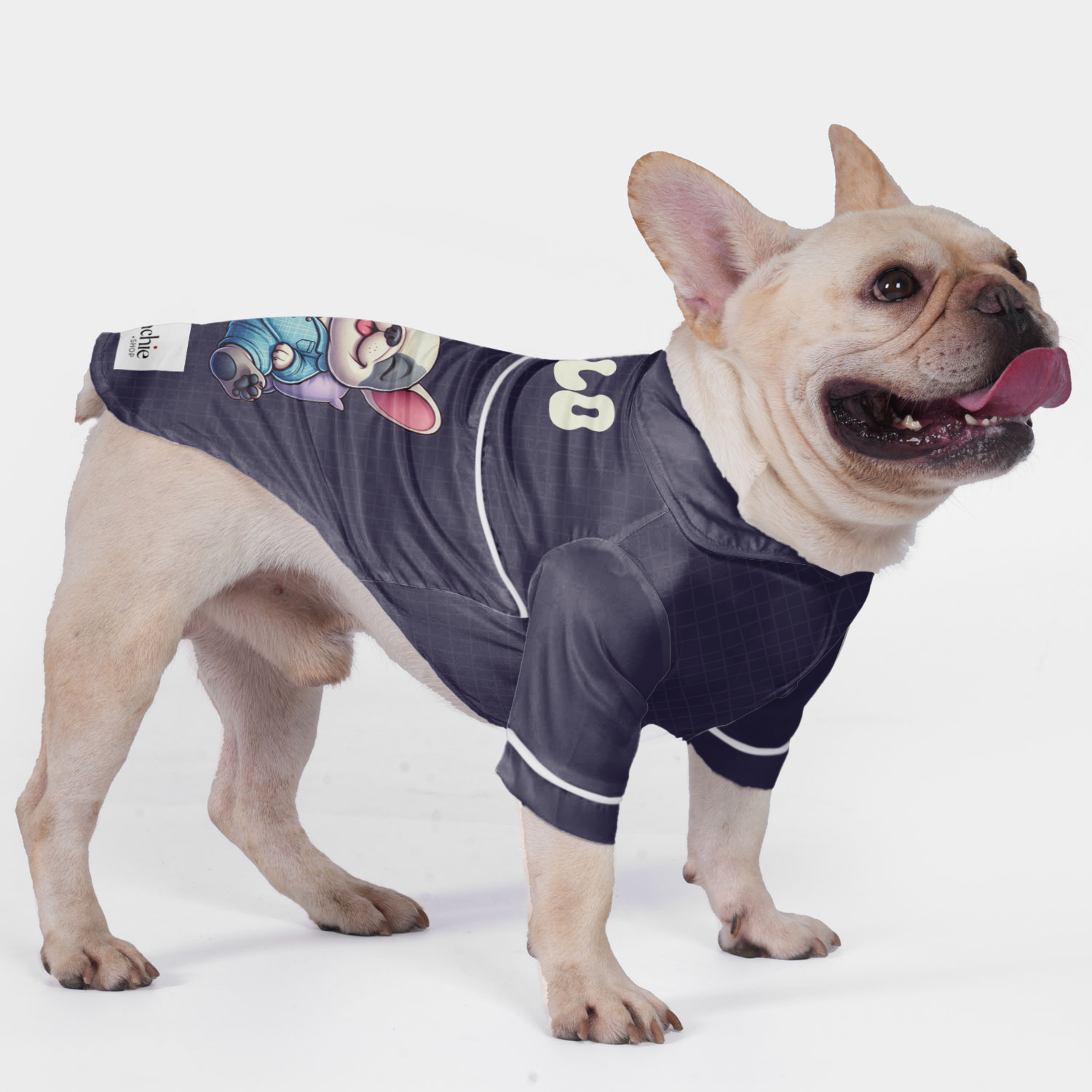 French Bulldog Personalized French Bulldog Pajamas With Your Frenchie's