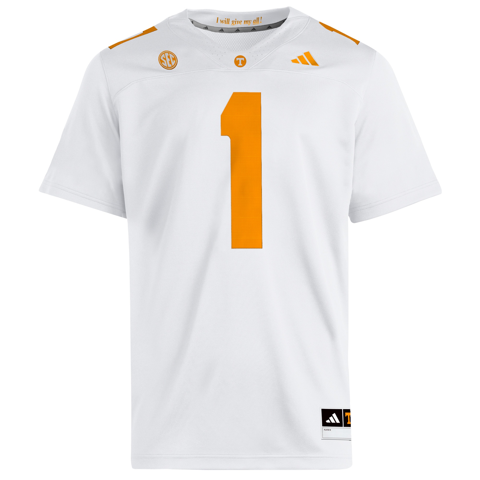 [NJP] Tennessee Volunteers Away Premier Jersey - White