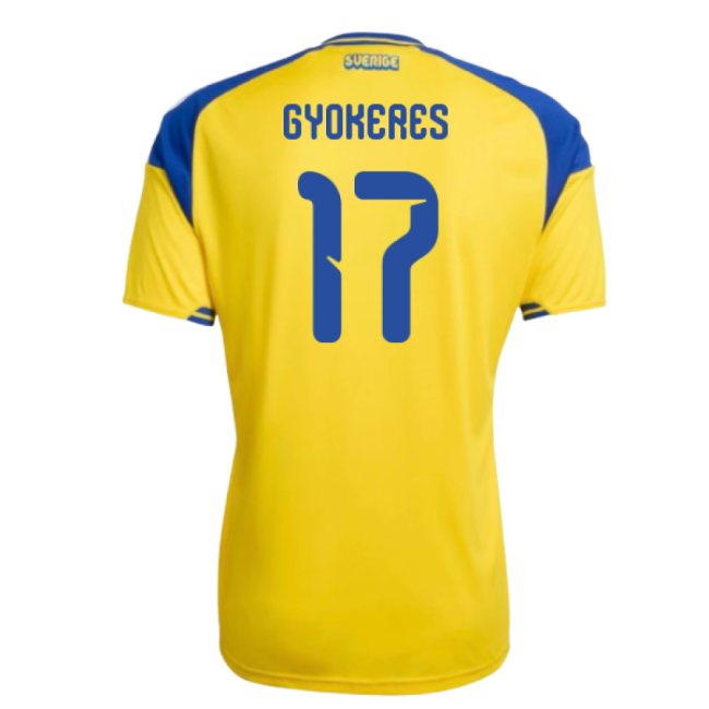 Authentic 2026-2027 Sweden UEFA Home Kit