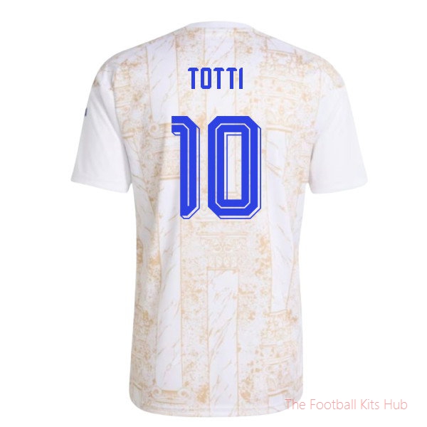 Italy 2026-2027 Pre-Match Shirt Totti #10 Soccer Jersey