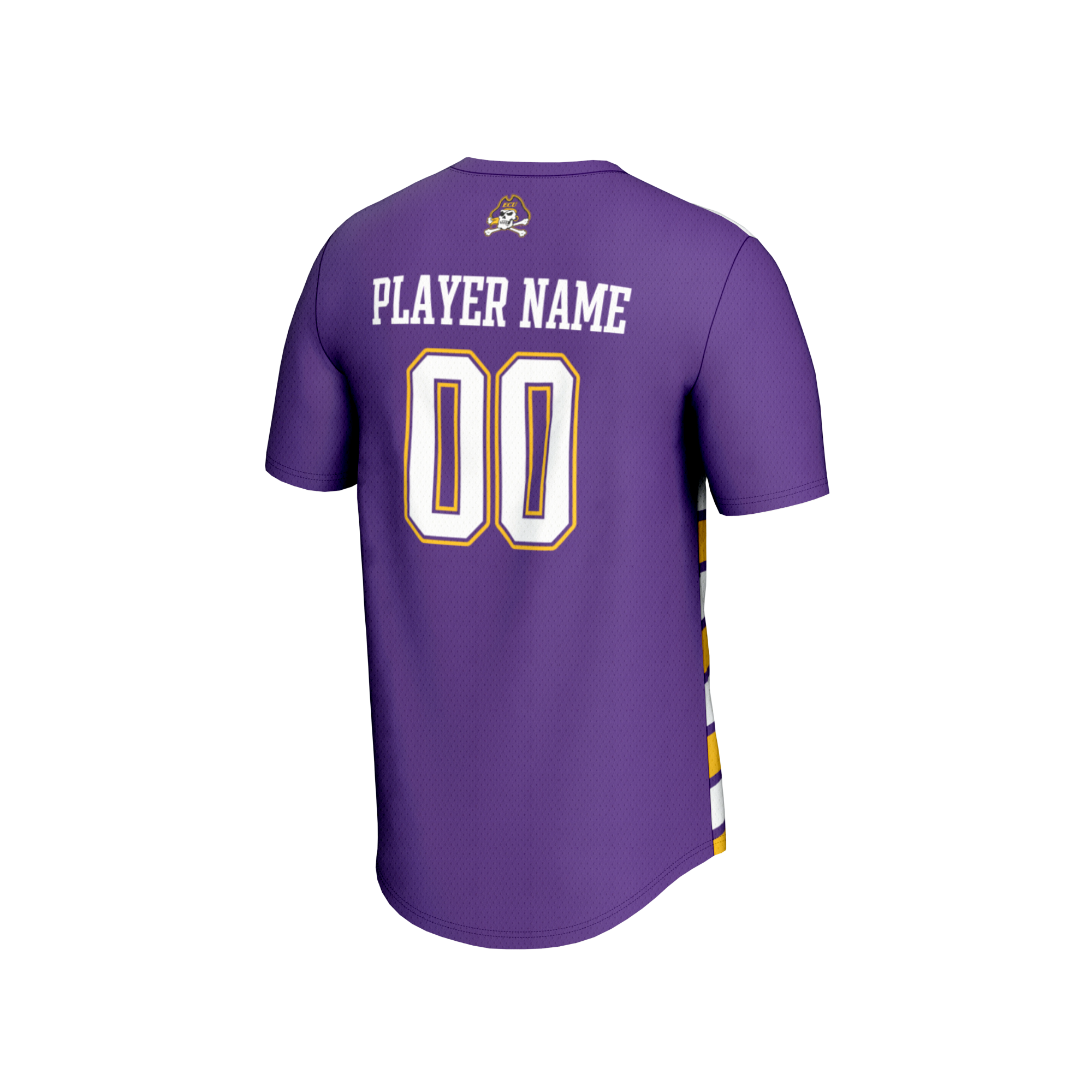 [SJH] ECU Pirates GameDay Greats Unisex NIL Pick-A-Player Collegiate Women's Soccer Lightweight Fashion Jersey - Purple