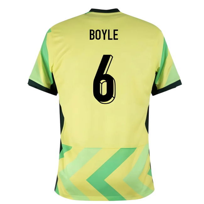 Jersey 2025-2026 Australia Home Shirt (Boyle 6) High Soccer