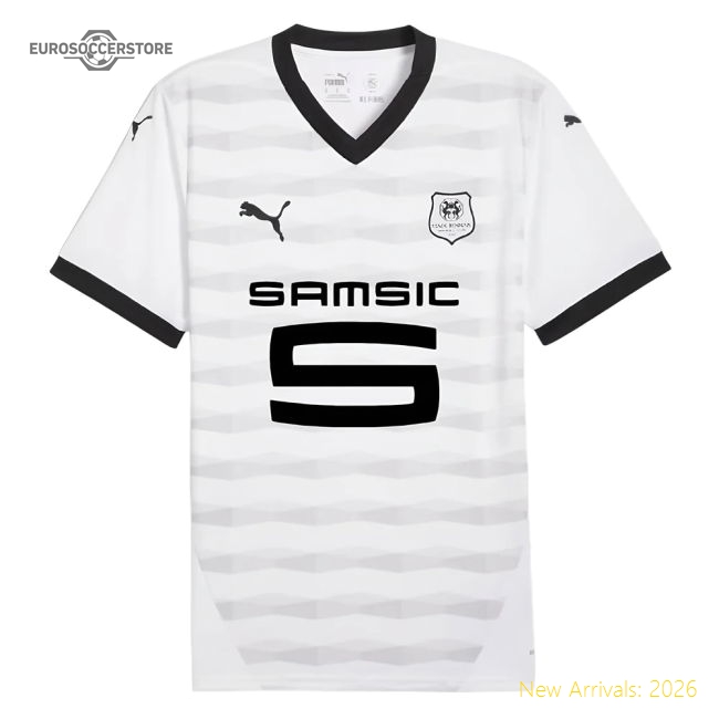 High-Quality 2024-2025 Stade Rennais Away Shirt (Bourigeaund 14)