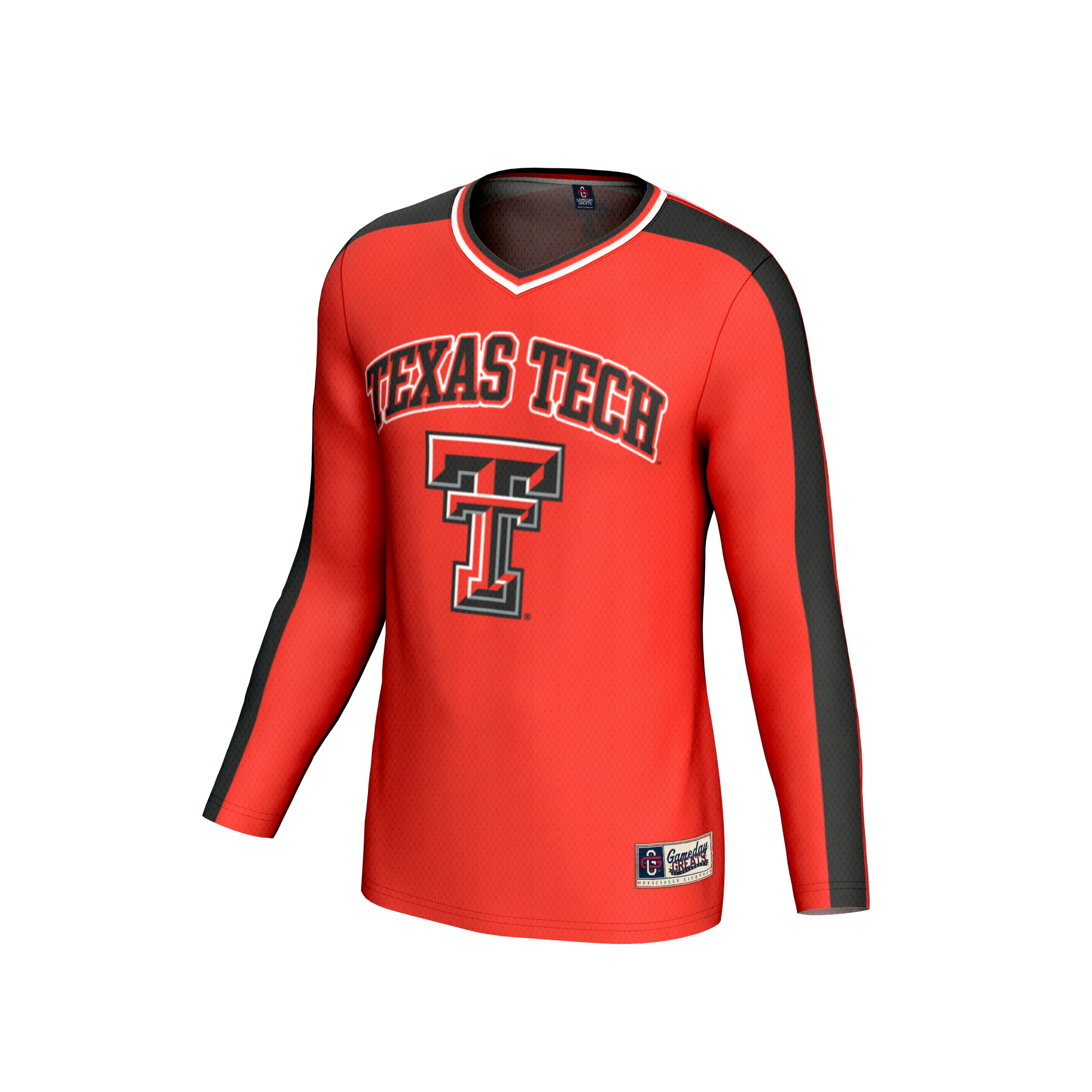 [DDG] Texas Tech Red Raiders GameDay Greats Unisex Lightweight Volleyball Fashion Jersey - Red