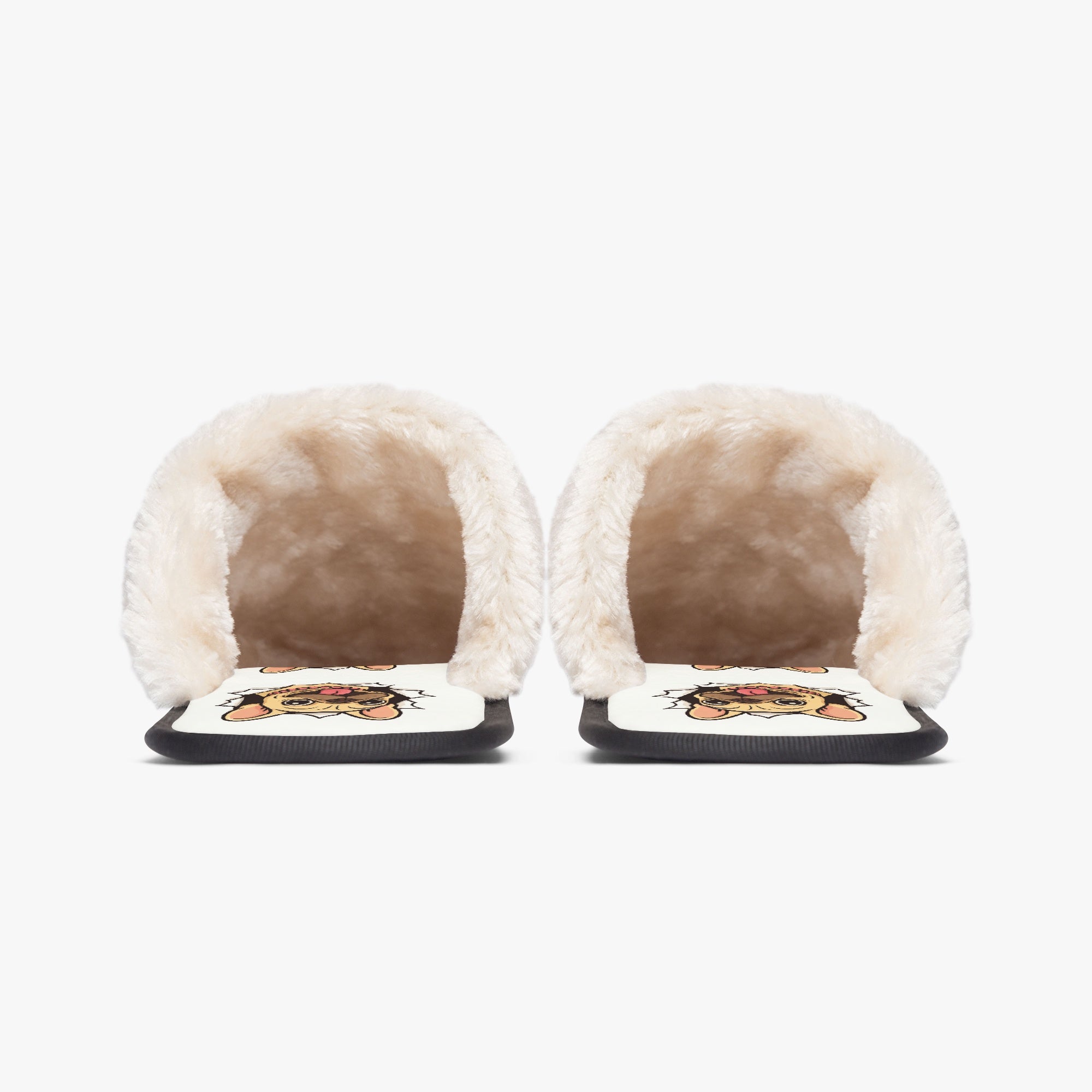 French Bulldog Spud Cozy Winter Slippers Cozy Paw Wear