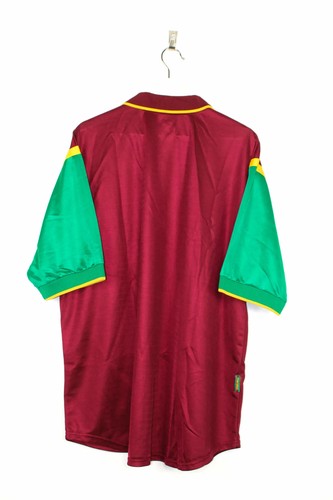 Authentic 1999 Portugal Jersey Home With Vintage Design - Golden