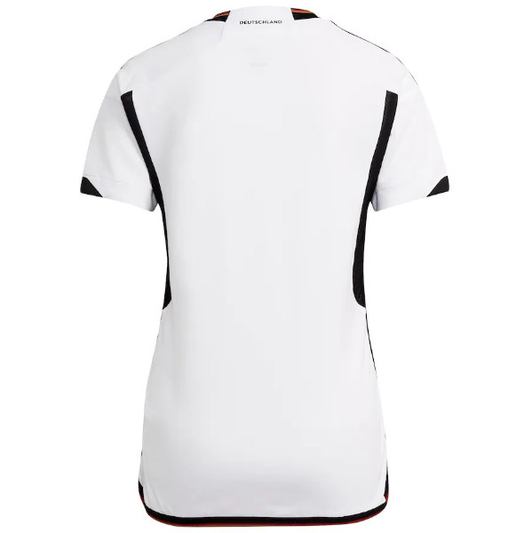 Womens Germany 2022 World Cup Home White Soccer Jersey Football Shirt