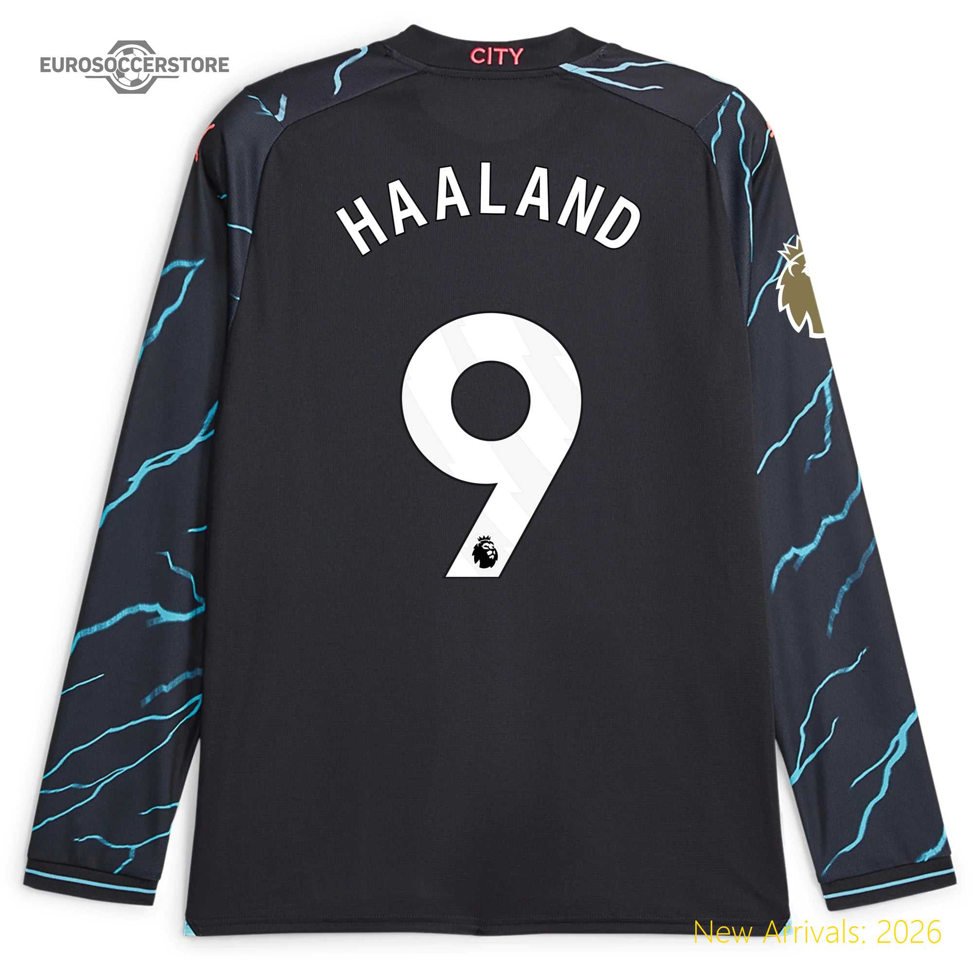 Officially Licensed Men Mci Team Third Top-grade Jersey 2023