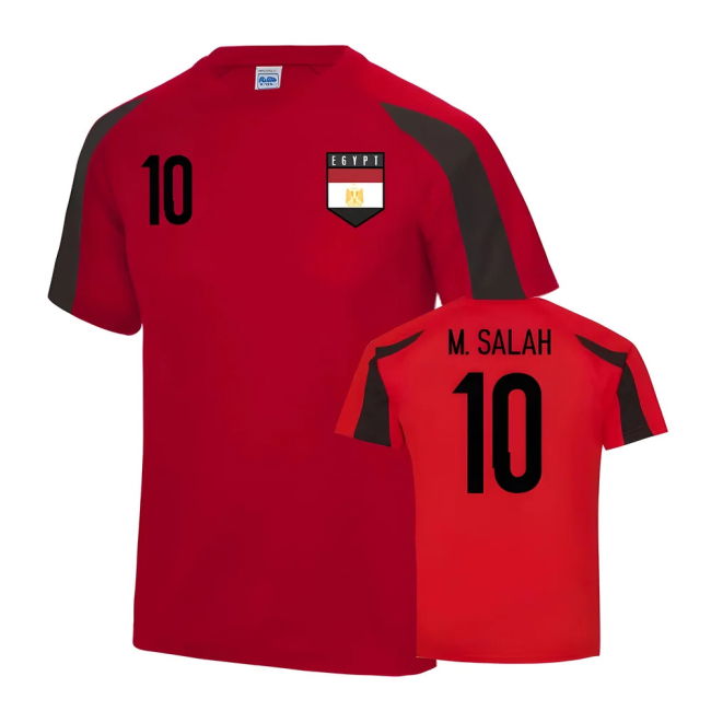 Championship Egypt Sports Training Jersey (Salah 10) Climate-Control