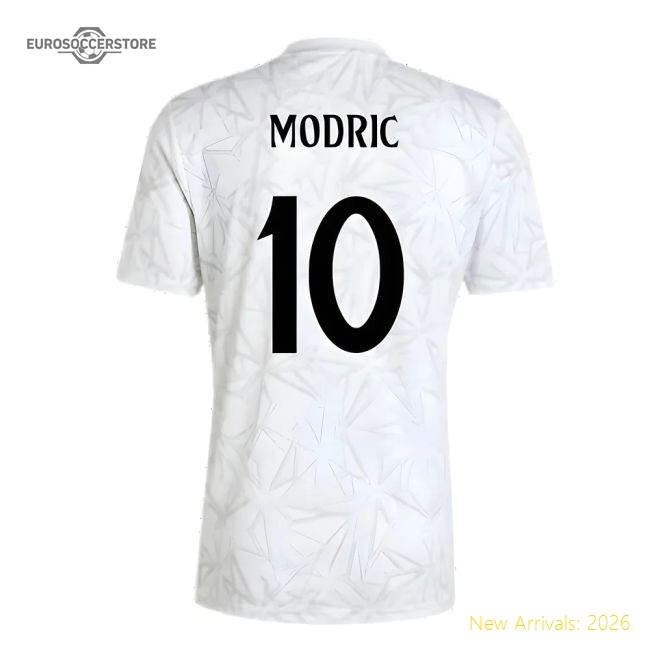 Real Madrid Spanish Football Modric Home Pro-level Jersey Puma Drycell