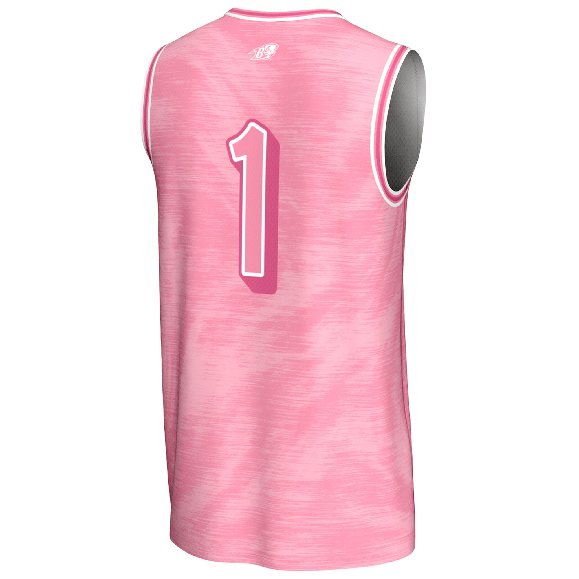 #1 Bucknell Bison GameDay Greats Unisex Lightweight Basketball Fashion Jersey - Pink