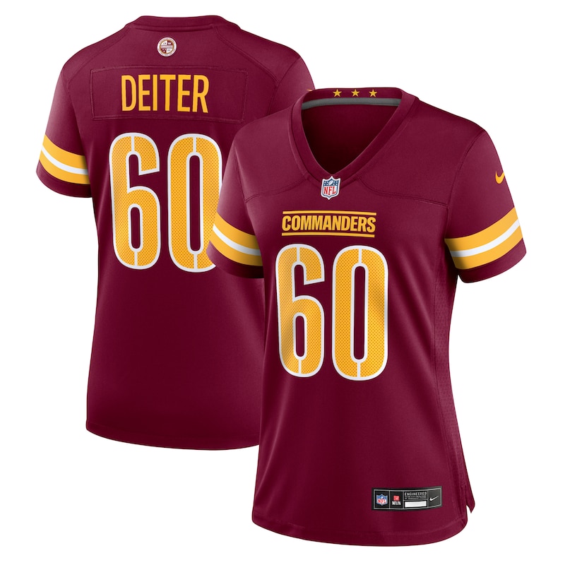 None Michael Deiter WAS Commanders Victory Premium Jersey for NFL Fans