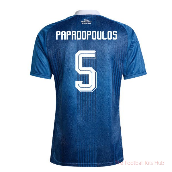 [JED] 2026/27 Greece Away Shirt (Papadopoulos 5)