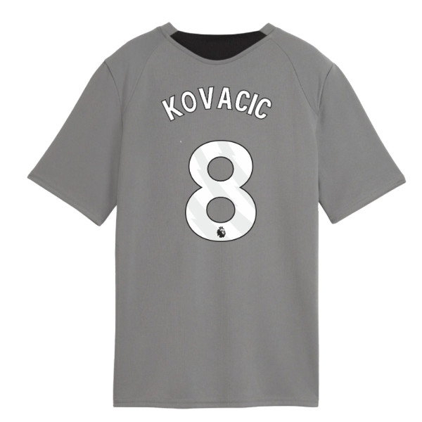 [HP] 2026-2027 Man City Training Jersey (Cast Iron) - Kids (Kovacic 8)