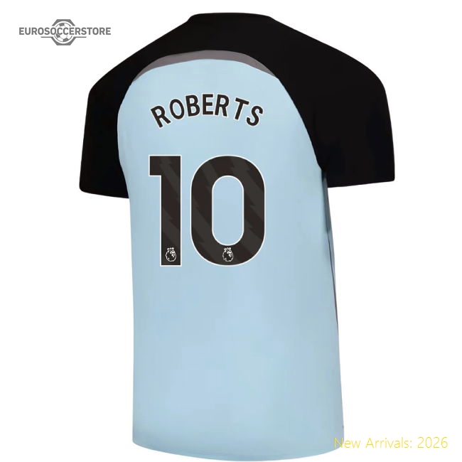 Excellent 2025-2026 Sunderland Practice Jersey (blue) (roberts 10)