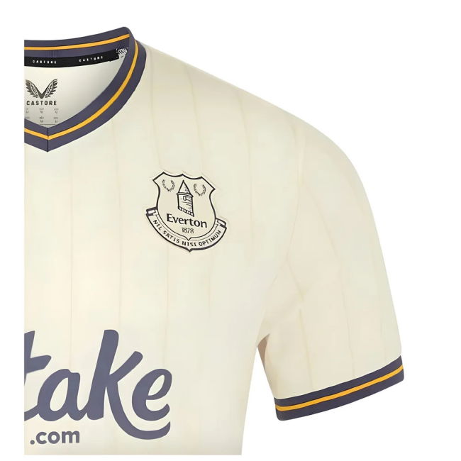 Elite Performance Dedicated Everton Modern Style Football Shirt