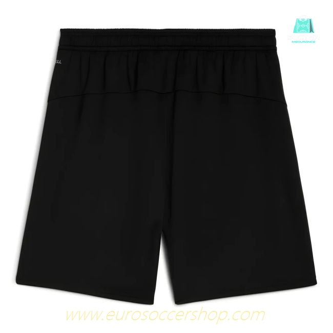 2025-2026 Man City Away Shorts (Black)