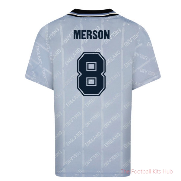 England 1993 Third Retro Shirt (Merson 8)