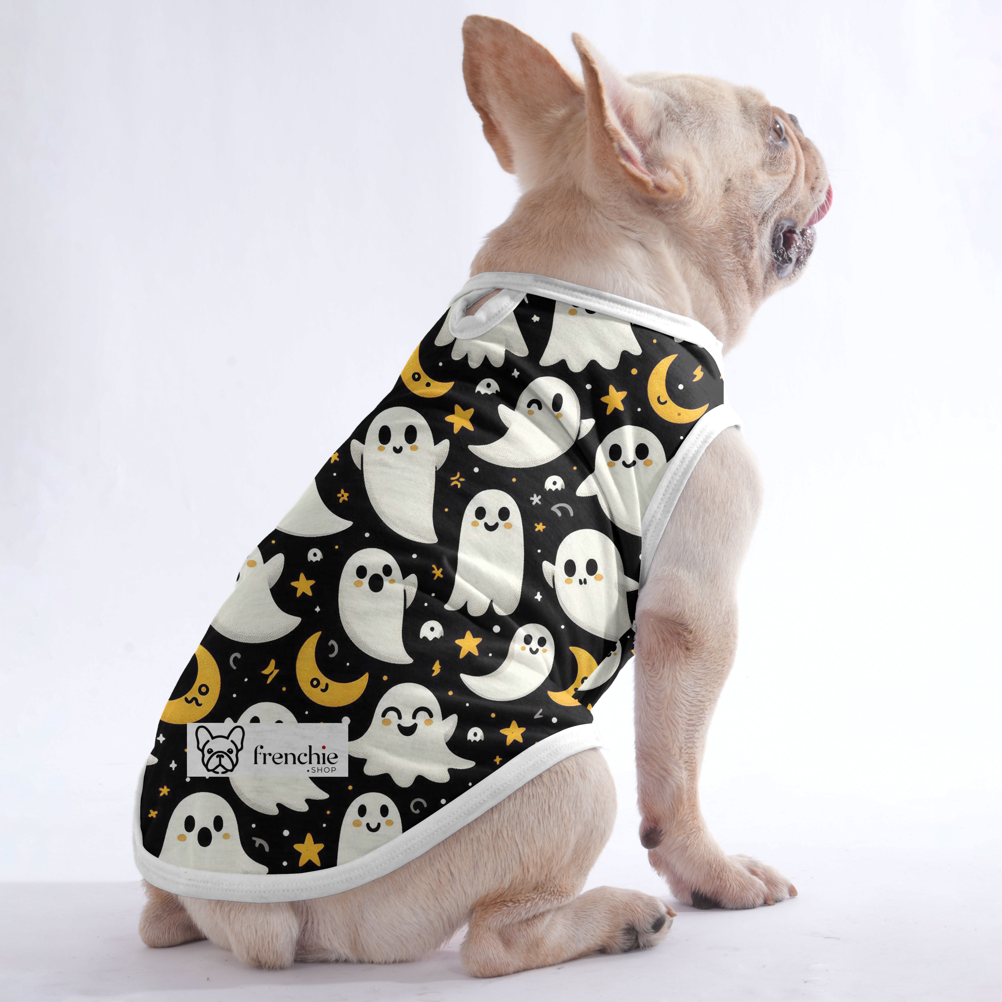 The ghost - Shirt for Frenchies - Frenchie Shop Original