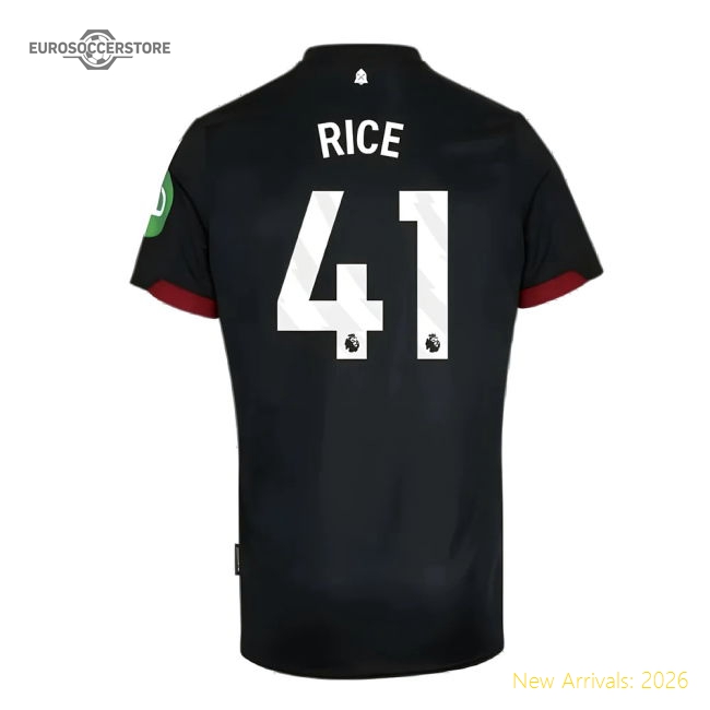 Official 2024-2025 West Ham Away Shirt (rice 41) - Premium Quality