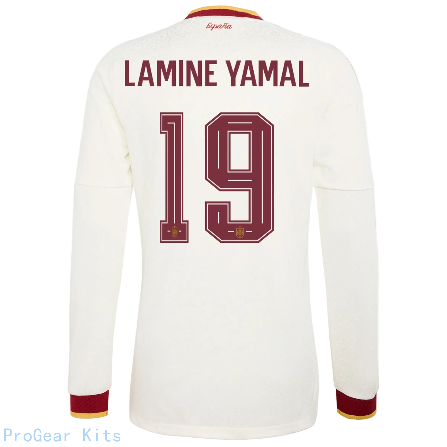[SPK] 2026 Spain Long Sleeve Lamine Yamal #19 Away