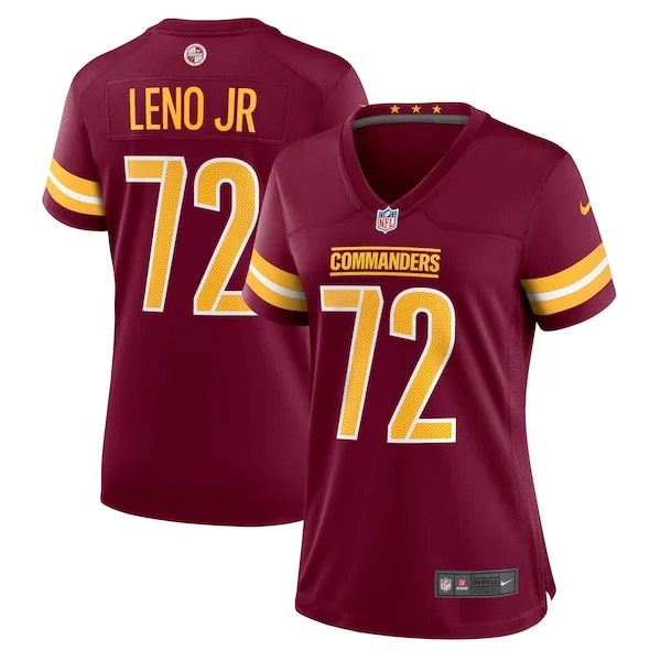 Performance None Game Jersey - Premium Burgundy NFL Fan Jersey | Ga...