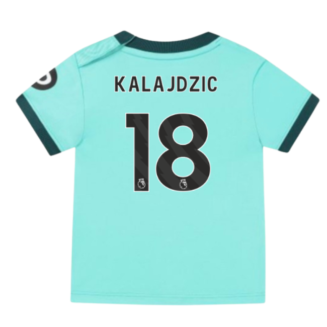 2025-2026 Wolves Away Competitive Price Iconic Official Kalajdzic#868