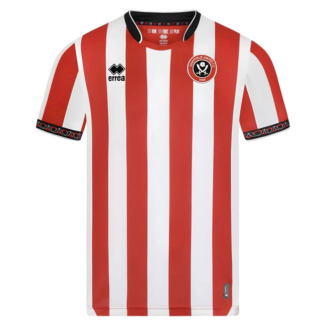 2025-2026 Sheffield United Home Shirt | Professional | Value for Money