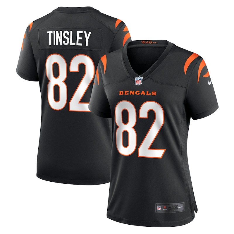None Mitchell Tinsley CIN Bengals Championship Authentic Jersey