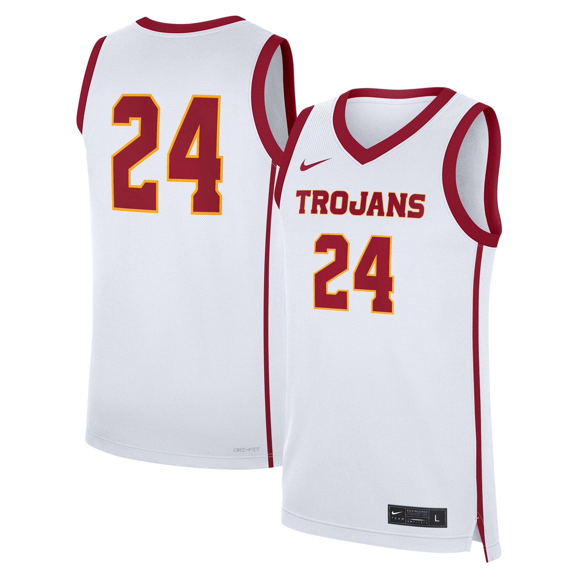[NJP] USC Trojans Home Replica Jersey - White