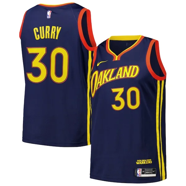 Stephen Curry GSW Swingman Jersey - modern authentic basketball