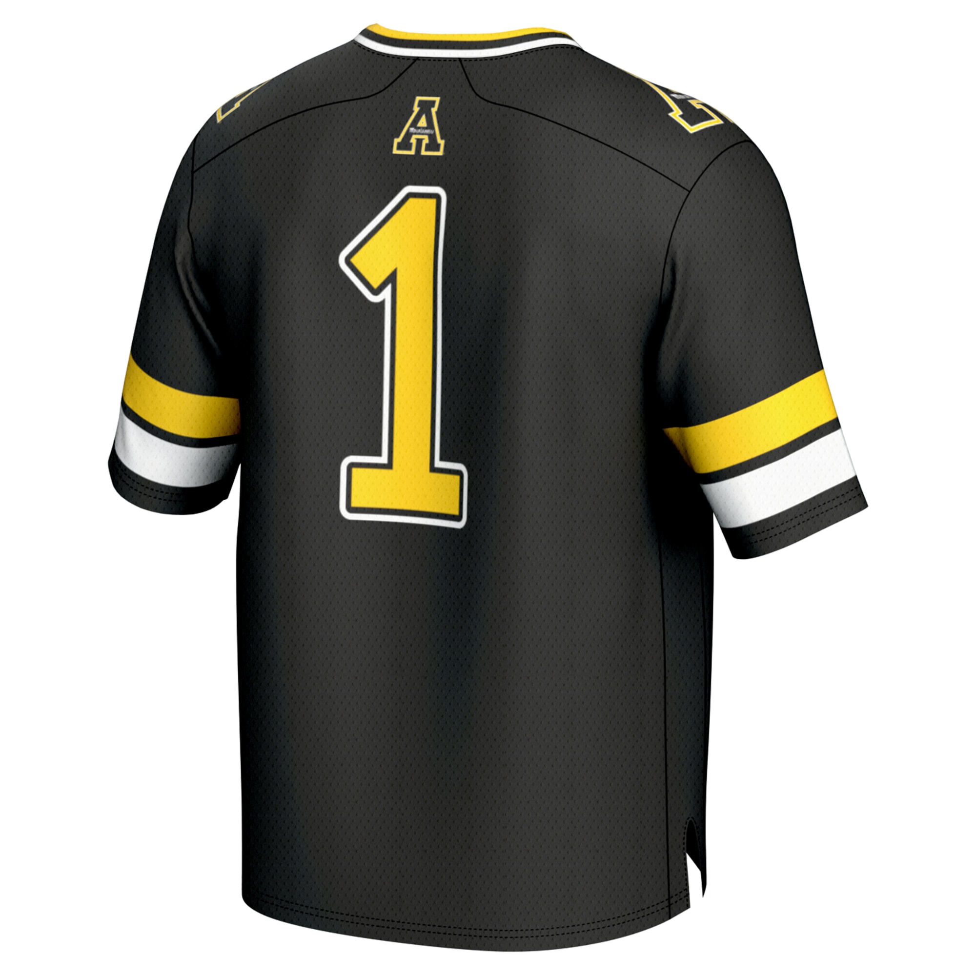 #1 Appalachian State Mountaineers GameDay Greats Youth Lightweight Collegiate Football Fashion 2026 Season Football Jersey - Black