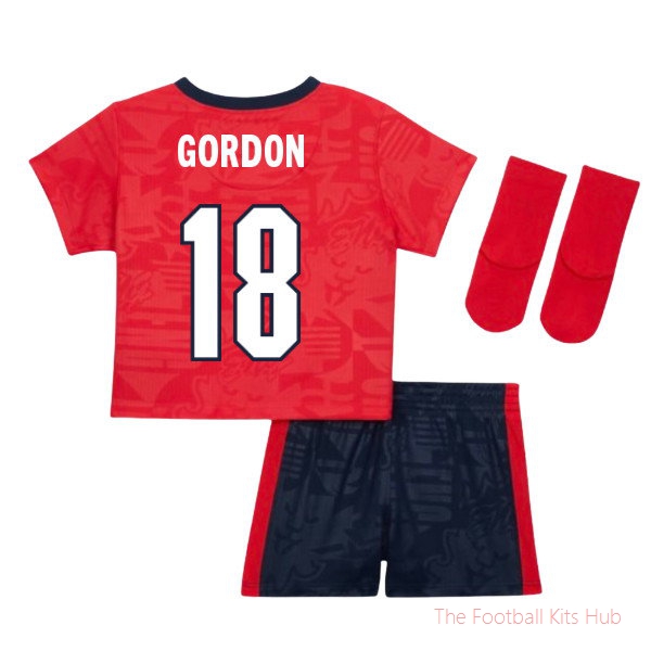 Football Team England 2026-2027 Away Baby Kit (Gordon 18)