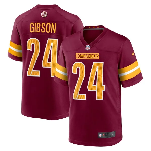 Performance None Game Jersey - Premium Burgundy NFL Fan Jersey | Ga...