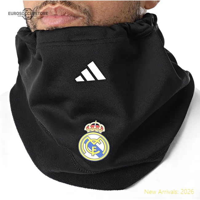 2025-2026 Real Madrid Neckwarmer (black) - Great Value - Collectors Item